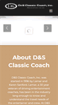 Mobile Screenshot of dandsclassiccoach.com